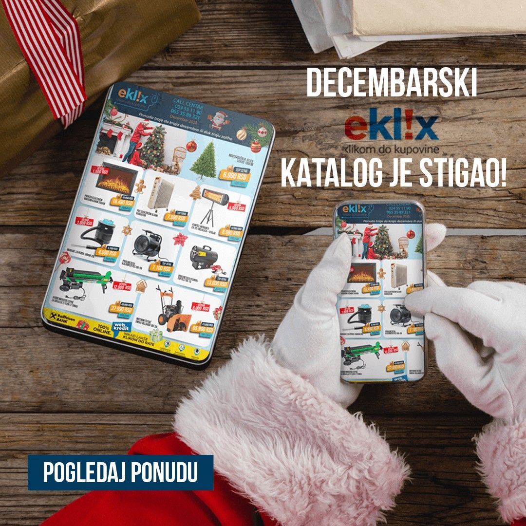 Decembarski katalog - zimski katalog - sneg i sanke (PDF)